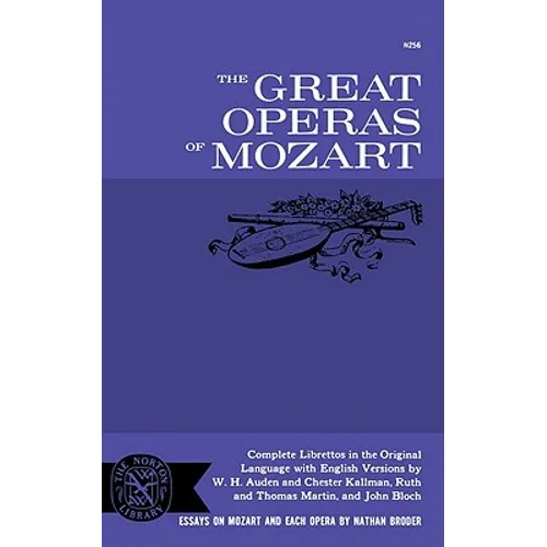 The Great Operas of Mozart