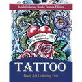 Tattoo Body Art Coloring Fun - Adult Coloring Books Tattoos Edition