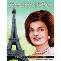 Famous Faces & Places Dot to Dot Book For Adults: From 171 to 889 Dots