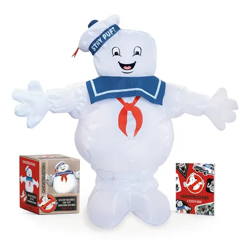 Ghostbusters: Desktop Inflatable Stay Puft Marshmallow Man: Stands 16 Tall