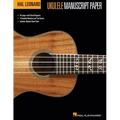 Hal Leonard Ukulele Manuscript Paper