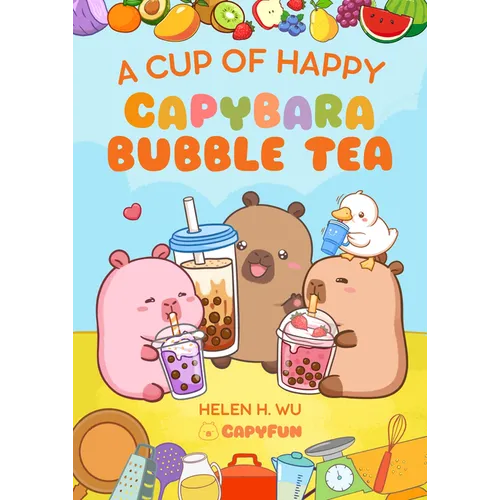 A Cup of Happy: Capybara Bubble Tea