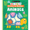 Brain Games - My First Sticker by Number: Animals