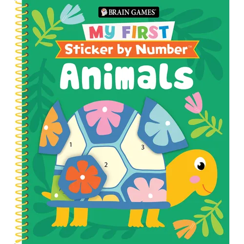 Brain Games - My First Sticker by Number: Animals