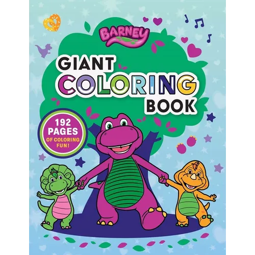 Barney: Giant Coloring Book