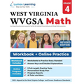 West Virginia General Summative Assessment Test Prep: 4th Grade Math Practice Workbook and Full-length Online Assessments: WVGSA Study Guide