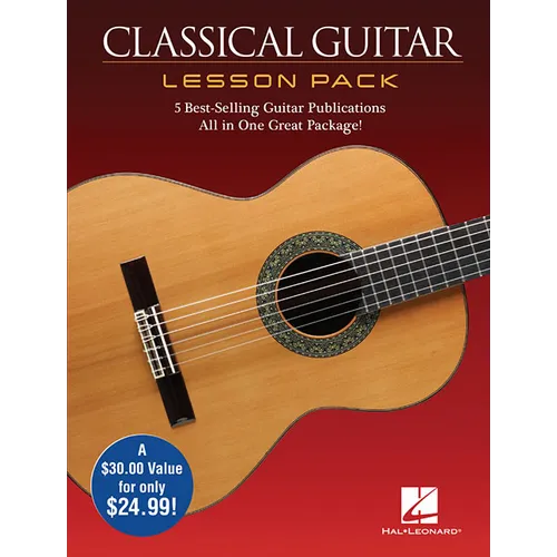 Classical Guitar Lesson Pack: Boxed Set with Four Publications and One DVD in One Great Package [With DVD]