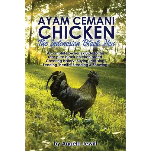 Ayam Cemani Chicken - The Indonesian Black Hen. A complete owner's guide to this rare pure black chicken breed. Covering History, Buying, Housing, Fee