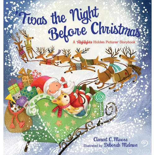 'Twas the Night Before Christmas: Read-Aloud Christmas Storybook for Families with a Seek-And-Find Twist, Christmas Picture Book with Over 120 Hidden