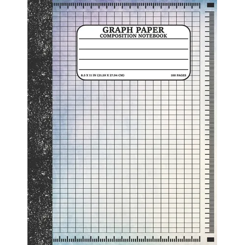 Graph Paper Composition Notebook: Math and Science Lover Graph Paper Cover Grunge(Quad Ruled 5 squares per inch, 100 pages) Birthday Gifts For Math Lo