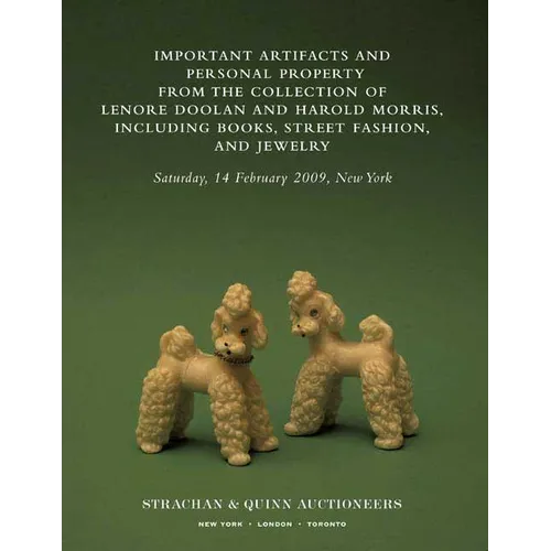 Important Artifacts and Personal Property from the Collection of Lenore Doolan and Harold Morris, Including Books, Street Fashion, and Jewelry
