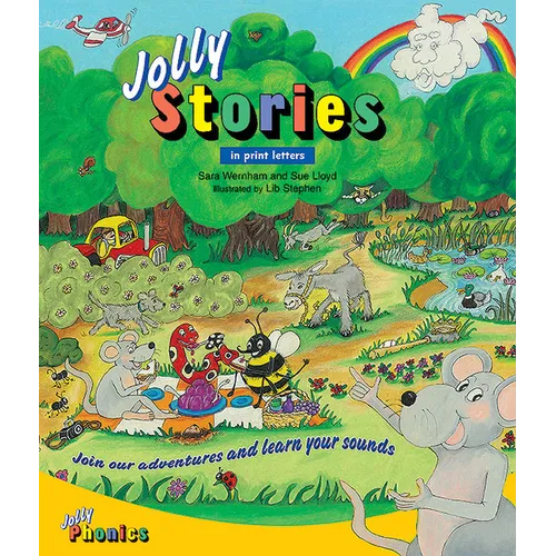 Jolly Stories: In Print Letters (American English Edition)