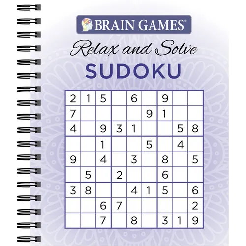 Brain Games - Relax and Solve: Sudoku (Purple)