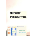 Microsoft Publisher 2016