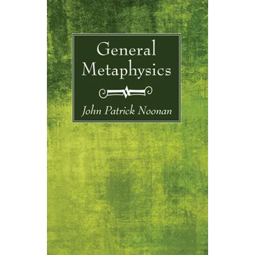 General Metaphysics