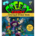 Creepy Candy Coloring & Sticker Book: The Official Coloring Book of the Creepy Candy Show: Includes Over 100 Stickers!