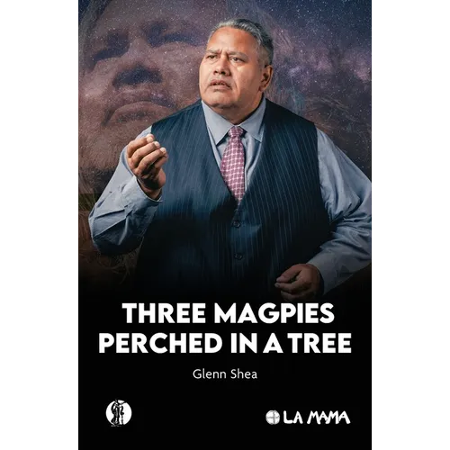 Three Magpies Perched in a Tree