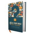 Niv, Quest Study Bible for Teens, Hardcover, Navy, Comfort Print: The Question and Answer Bible