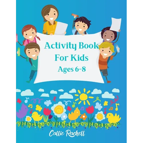 Activity book for kids Ages 6-8