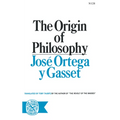 The Origin of Philosophy
