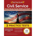 Civil Service Exam Study Guide 2025 and 2026: 3 Practice Tests and Prep [Administrative Assistants, Police, Firefighter, Postal, and More]