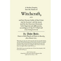 A Modest Enquiry Into the Nature of Witchcraft