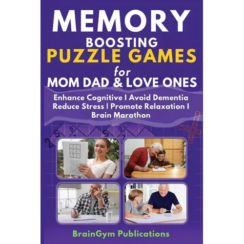 MEMORY BOOSTING PUZZLE GAMES for ADULTS & SENIORS
