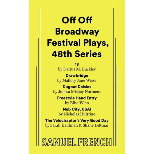 Off Off Broadway Festival Plays, 48th Series
