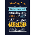 Reading Log - Dotted Bullet Journal: Medium A5 - 5.83X8.27