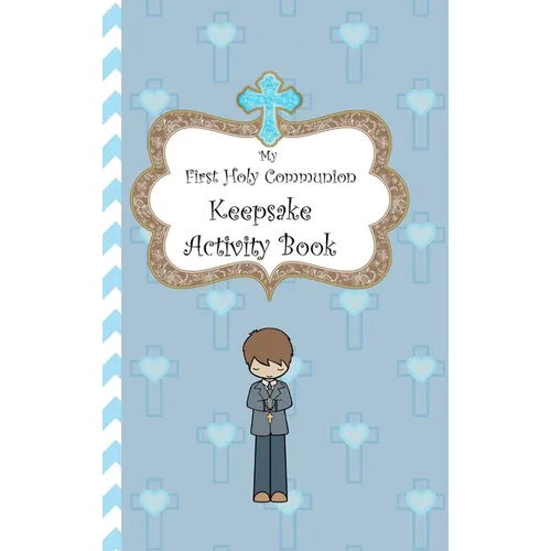 My First Holy Communion Keepsake Activity Book