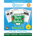 The Parts of Speech Workbook, Grade 2