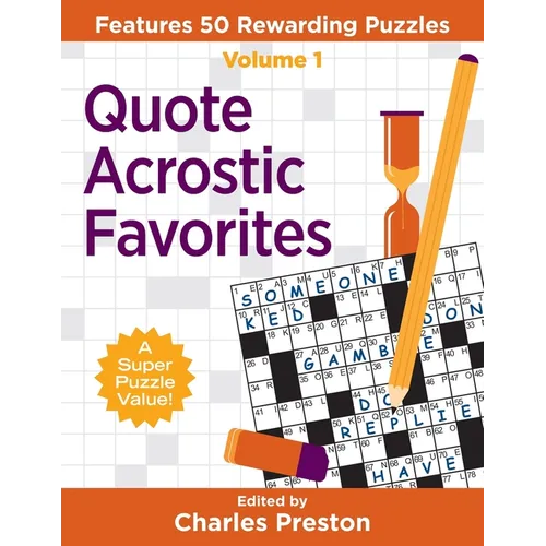 Quote Acrostic Favorites: Features 50 Rewarding Puzzles