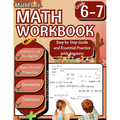 MathFlare - Math Workbook 6th and 7th Grade: Math Workbook Grade 6-7: Integers, Foundations of Arithmetic, Pre-Algebra, Ratio and Proportion, Percenta