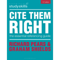 Cite Them Right: The Essential Referencing Guide