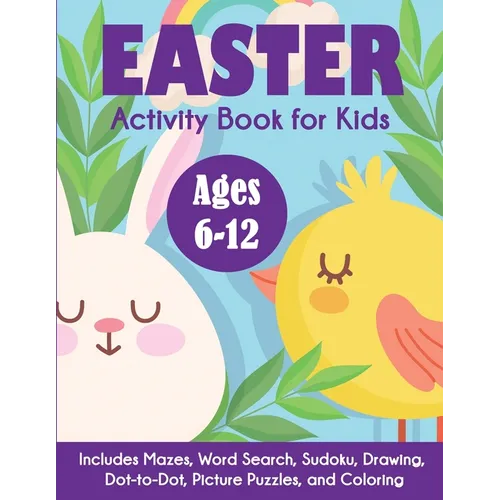Easter Activity Book for Kids