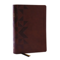 Nkjv, the Bible Study Bible, Leathersoft, Brown, Comfort Print: A Study Guide for Every Chapter of the Bible