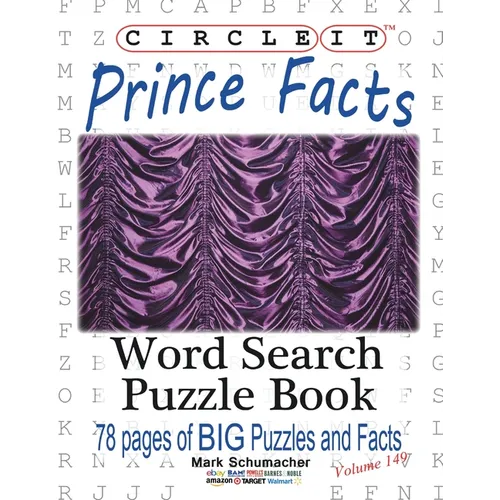 Circle It, Prince Facts, Word Search, Puzzle Book