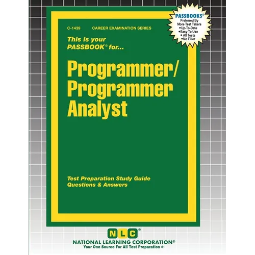 Programmer/Programmer Analyst