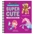 Brain Games - Sticker by Letter: Super Cute - 3 Sticker Books in 1 (30 Images to Sticker: Playful Pets, Totally Cool!, Magical Creatures)
