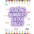Tracing Numbers Extra Pages