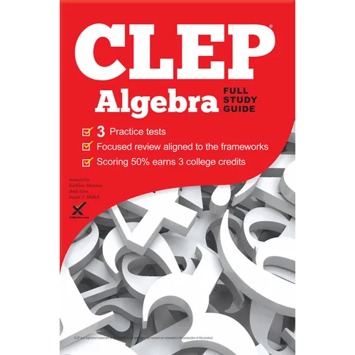 CLEP Algebra 2017