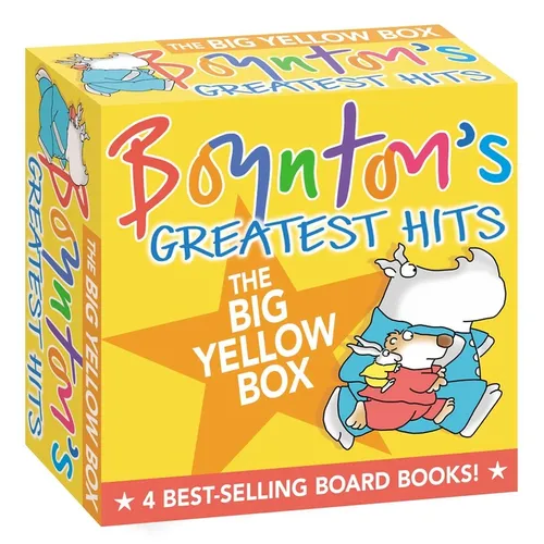 Boynton's Greatest Hits the Big Yellow Box (Boxed Set): The Going to Bed Book; Horns to Toes; Opposites; But Not the Hippopotamus
