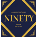 Happy 90th Birthday Guest Book (Hardcover): Happy 90th Birthday Guest book, party and birthday celebrations decor, memory book, ninety birthday, happy