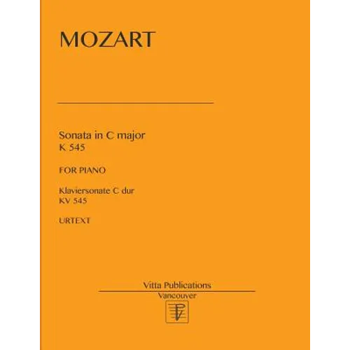 Sonata in C major: K 545