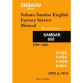 Subaru Sambar English Service Manual