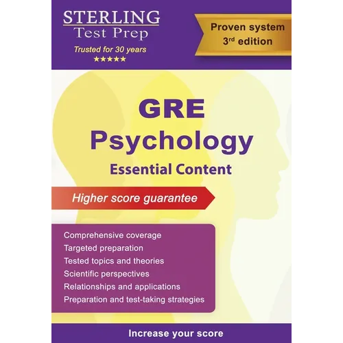 GRE Psychology: Comprehensive Review for GRE Psychology Subject Test