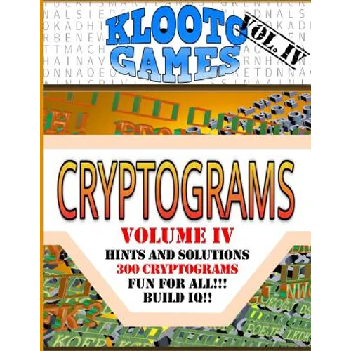 KLOOTO Games CRYPTOGRAMS Vol. IV
