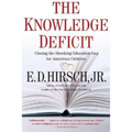 The Knowledge Deficit