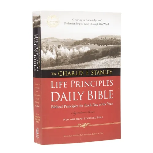 Charles F. Stanley Life Principles Daily Bible-NASB