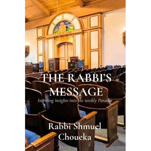 The Rabbi's Message